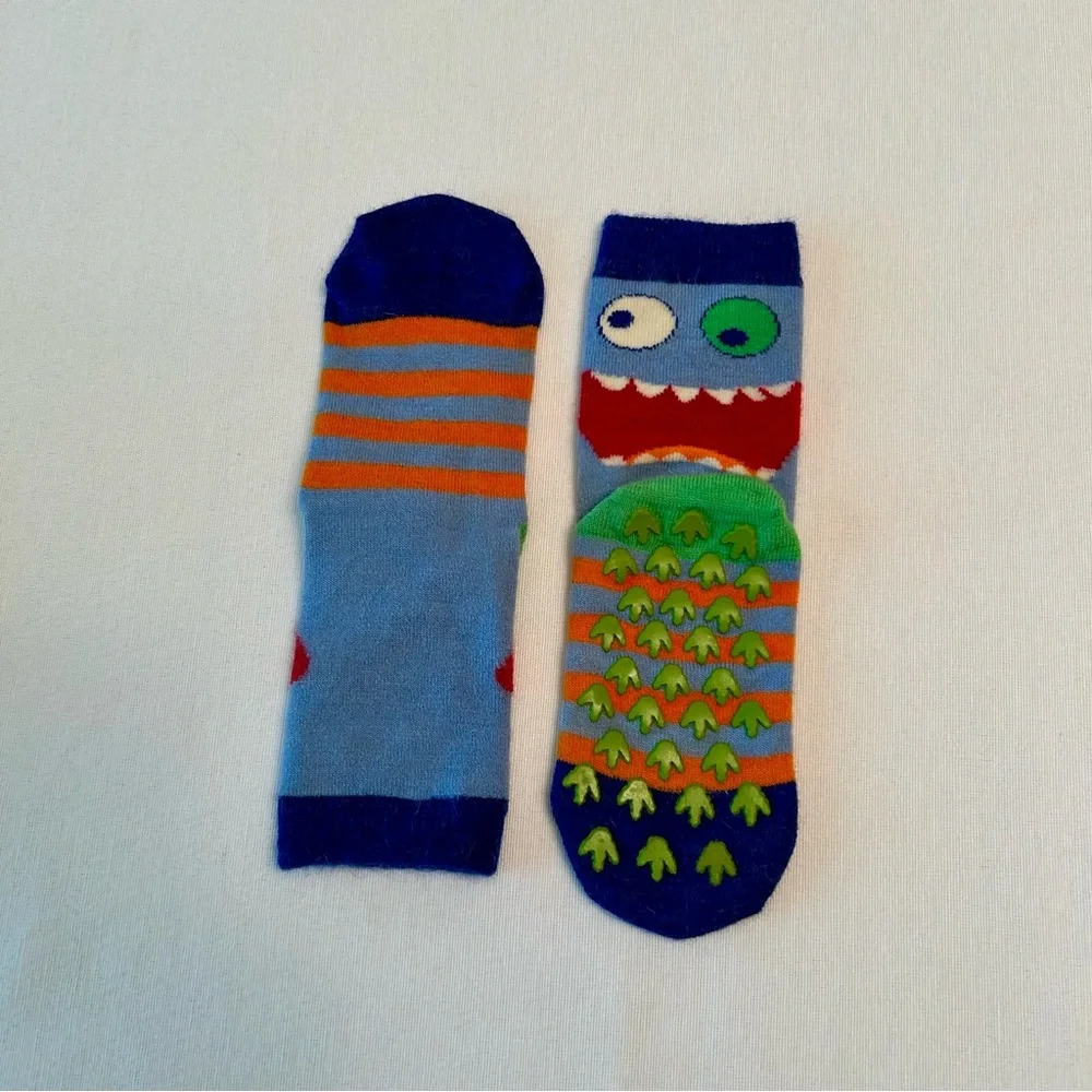 Warrior Alpaca Toddler Non-Skid Alpaca Socks (2) Pairs Toddler Size 2/5